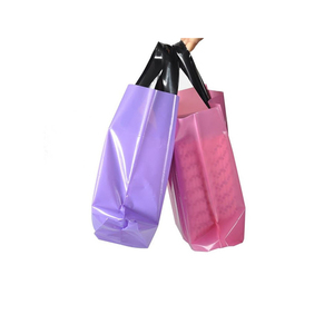 Eco Friendly Handbag Tote <strong>Handle</strong> Plastic <strong>Colorful</strong> Foldable Shopping Bag Custom on Line Shop Bag with <strong>Soft</strong> <strong>Loop</strong> <strong>Handle</strong> - Product Image 3
