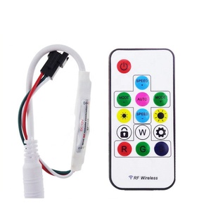 Controller per strisce Led WS2812B WS2811 SK6812 Controller Led RGB 14 tasti telecomando LED Wireless RF 5V 12V - Product Image 1