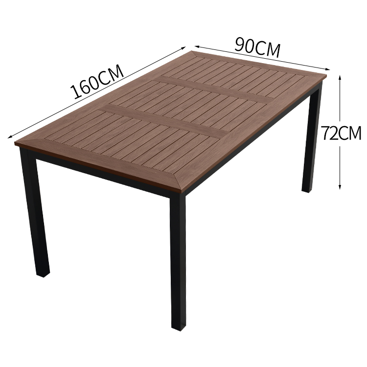Brown 160*90cm table