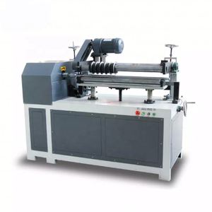 Macchina automatica per taglio di nucleo di tubo di carta CNC a coltello singolo cuscinetto albero motore di taglio per il tessuto di facile scarico di carico - Product Image 1