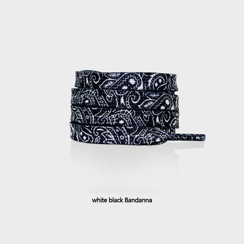 Bandana noir et blanc