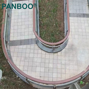 PANBOO Factory Different Type Curved Carving DIY Bamboo Customizable with Various Shapes of Fences, Railings, and Handrails - Product Image 3