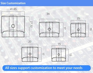 Заводская 6 мм Поворотная электрическая ручка Cnc, Пользовательский переключатель, алюминиевые ручки управления громкостью Usb для гитарной печи, ручка потенциометра - Product Image 3