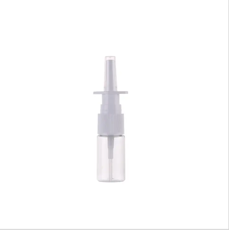 Botol Semprot Hidung 10 ML30 ML, Botol Obat Kabut Halus Plastik Transparan Volume Kecil Pet
