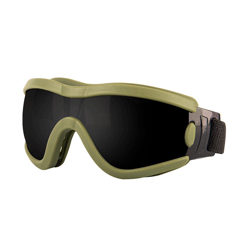 Lunettes pour animaux de compagnie - monture verte, verres gris