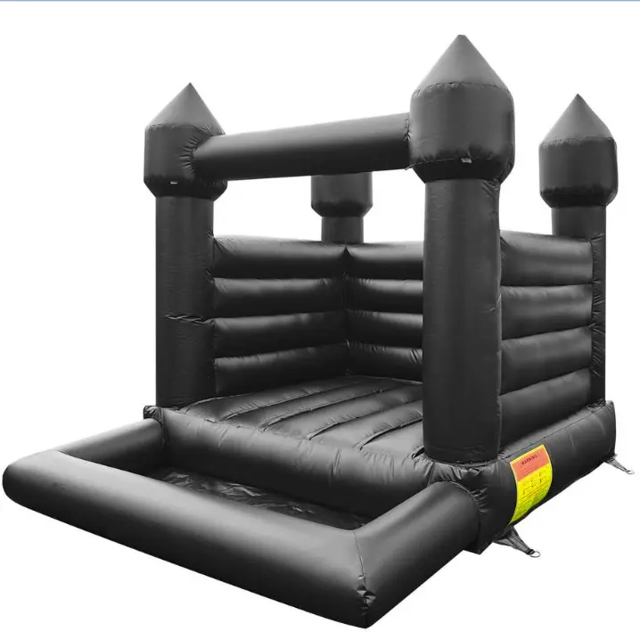 Luxury white bounce house inflatable jumping party bouncy castle ball pit rentals