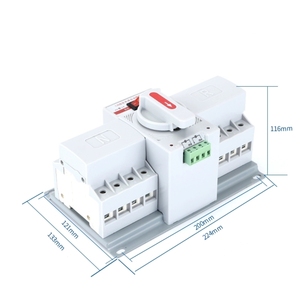 AC CB 2P 3P 4P 10-63A devre kesici tip otomatik Transfer anahtarı-ATS, çin tarafından üretilmiştir - Product Image 1