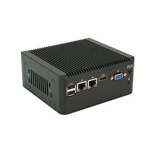 インテルCore I3 5005UベアボーンミニPCコンピュータボックスPC 24時間7日稼働産業用Fanless PC ITシステム - Product Image 3