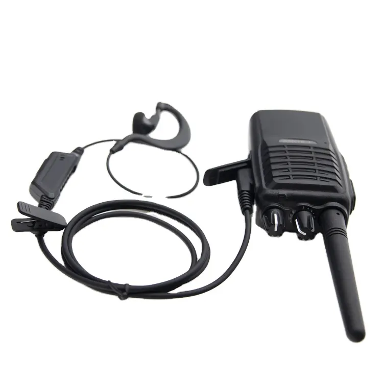 Mais barato Fábrica Atacado Headset 2Pin 2.5mm 3.5mm Walkie Talkie Fone De Ouvido Two Way Radio Earpiece