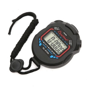 Classico impermeabile digitale professionale palmare LCD palmare sport cronometro cronometro orologio di arresto con stringa per lo sport - Product Image 3