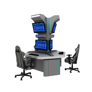 Monitoring Console Security Equipment <strong>Center</strong> Console Single and Dual Multi-Line Command <strong>Center</strong> Dispatch Console Factory Outlet - Product Image 1