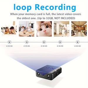 XDミニWiFi IPカメラナイトビジョンモーション検出屋内屋外用CMOSセンサーH.264ビデオ接続OEM - Product Image 3