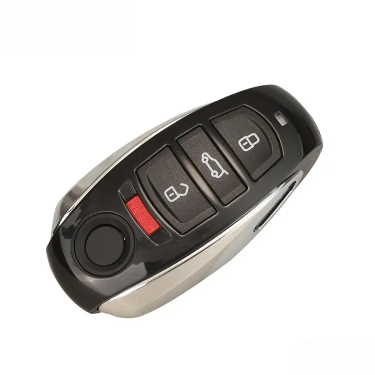 غلاف مفتاح ذكي عن بعد لسيارة Volkswagen Touareg v1500-غلاف مفتاح السيارة Fob 3 + 1 أزرار
