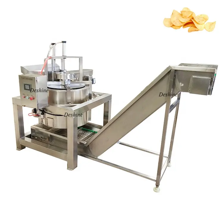 Máquina deoiling contínua automática para alimentos fritos