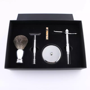 RTS küçük adedi Metal güvenlik jilet seti dahil olmak üzere tıraş bıçağı, tutucu, fırça ve bıçakları - Product Image 6