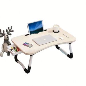 Suessen 2024, venta al por mayor, mesa plegable minimalista para ordenador portátil, escritorio de ordenador ajustable, mesa de ordenador de madera - Product Image 1