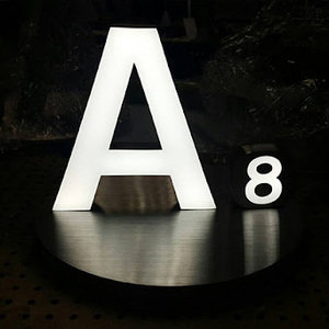 High End Custom LED Lighting Sign 3D Floating Front Light Modern Look Metal Acrylic Luminous Letter Sign - Product Image 3