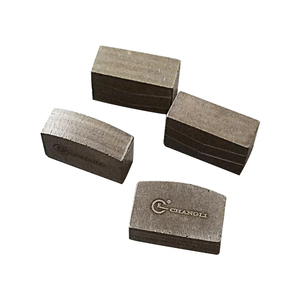 Çin'de yapılan makine yapmak elmas elektrikli matkap karot matkap ucu aracı parçaları testere ağzı segmentleri bazalt taş beton - Product Image 3