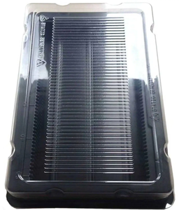Speicher-RAM-Paket fach mit Abdeckung für 50-teilige lange DIMM-Sodimm-Fach verpackung (DDR4 / DDR3 / DDR2 / DDR1) ESD-Paket
