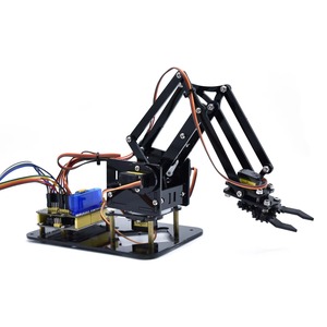 Mini Desktop 4-Achsen-Roboterarm-Kit pädagogische Stem Learning Arduino Robotics für Studenten und Kinder