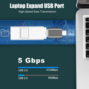3A 60W <strong>Usb</strong> <strong>Type</strong> <strong>c</strong> Male to <strong>Usb</strong> 3.0 Female Connector <strong>Adapter</strong> <strong>Type</strong>-<strong>c</strong> <strong>3.1</strong> to Usb3.0 10Gbps Otg <strong>Adapter</strong> - Product Image 4