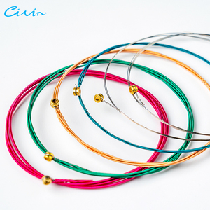 Source Factory Colored 1048 6-<strong>string</strong> Set Anti-rust Guitars <strong>Strings</strong> for Acoustic Guitar - Product Image 3