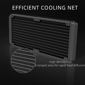 COOLMOON Wholesale Customization Gaming <strong>PC</strong> <strong>Liquid</strong> <strong>Cooler</strong> TYI 240MM Computer Aio CPU <strong>Cooler</strong> Temperature Display CPU Water <strong>Cooler</strong>