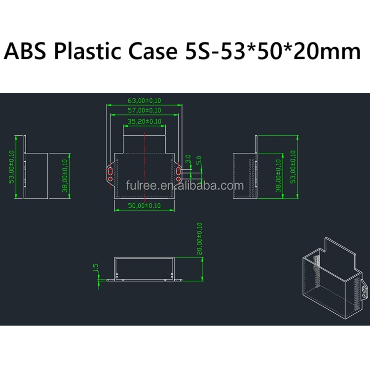 Boîtier ABS 5S