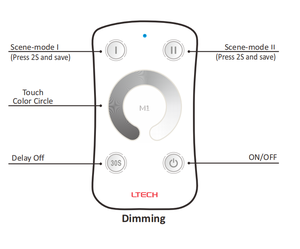 <strong>LTECH</strong> Mini Series <strong>LED</strong> Illuminated Strip <strong>Controller</strong> Kit Light Strip <strong>Controller</strong> Dimming Constant Voltage <strong>Controller</strong> - Product Image 2