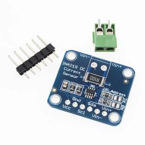 1 pezzo SOT23 INA219 Bi-direzionale corrente di corrente continua di alimentazione del sensore di Breakout modulo per il monitoraggio della potenza 3V-5V I2C