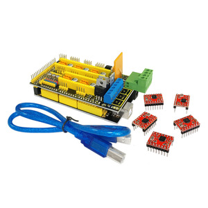 Das Keyes tudio 3D-Druckerkit für Arduino enthält RAMPS 1.4 für Mega 2560 5x A4988 LCD 12864 Controller - Product Image 4