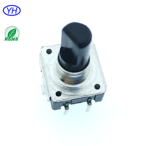 Yh Brand Bourns PEC12 RE130F EC12 Customization 12 pulse 24 pulse <strong>5</strong> pin enocder 12mm rotary <strong>encoder</strong> with push switch 24 detent - Product Image 4