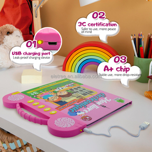 My Electronic E-book Children Early Learning Bilingual English French Musical Toy Interactive Audio Sound Book for Toddler - Product Image 2