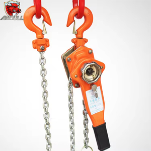 Ambull nhiệm vụ nặng nề 1500kg Hướng dẫn sử dụng đòn bẩy chuỗi khối hoist 3 tấn & 6 tấn vật liệu thép Palăng xích pully balock Palăng xích - Product Image 2