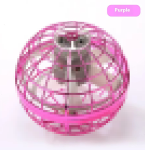 UFO ma thuật cảm ứng bay bóng nhựa quay treo con quay hồi chuyển cho qua biên giới ngón tay sáng hiển thị - Product Image 4