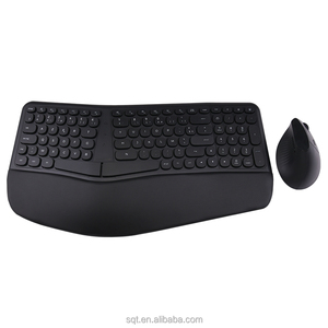 Full Wireless <strong>Keyboard</strong> And <strong>Mouse</strong> <strong>Combo</strong> <strong>Custom</strong> PC Ergonomic <strong>Keyboard</strong> And <strong>Mouse</strong> - Product Image 1