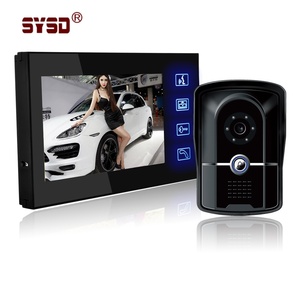 Sistema de control de acceso de seguridad de videoportero con cable de alta definición para el hogar, Villa u oficina - Product Image 1