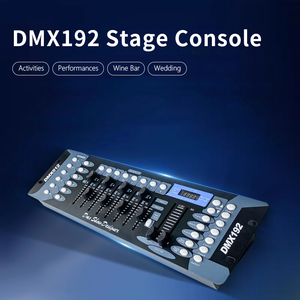 Mini consola de iluminación de escenario LED DMX512 con salida de 4 canales 8A 12V 220V atenuadores interruptor Manual controlador Dmx192 a precio de fábrica - Product Image 2