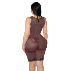 Fajas colomknee as diz boyu karın kontrol açık büstü tam vücut şekillendirici zayıflama Shapewear Fajas colomlength as bel eğitmen korse