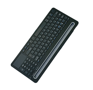 新しいBK-240401-9マルチデバイスキーボードトラックパッドマウスキーボードコンピュータータブレット用ダブルブルートゥースデュアルモールドワイヤレスキーボード - Product Image 1