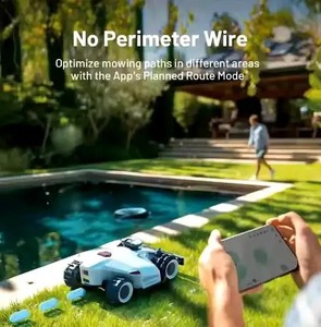 BEST <strong>DEAL</strong> FOR LUBA 2 AWD 10000: Perimeter Wire Free Robot Lawn Mower 3D <strong>Vision</strong> &amp; RTK Fusion-mapping system - Product Image 4