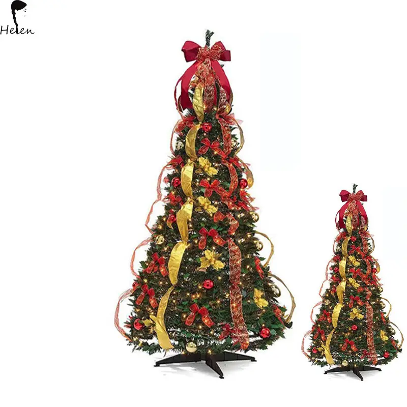 Helen yeni stil noel ağaçları yaklaşan tatil sezonu için mükemmel yapay noel ağacı bahçe dekor için uygun