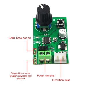 SG90/MG995/mgmgrobot Servo kontrol modülü için DC 5V-9V çift kanallı Servo Motor sürücüsü modül denetleyici hata ayıklayıcısı