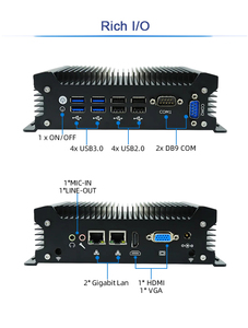 Dual Lan 2 COM Industrial Computer PC Intel Core I3 I5 I7 Dual Display 8USB Industrial Automation Control <strong>Embedded</strong> <strong>System</strong> - Product Image 6