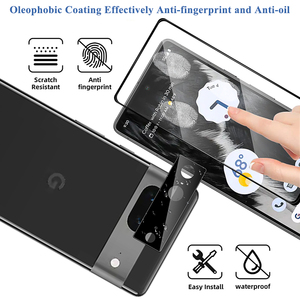 Kính Cường Lực Phủ Toàn Bộ Lụa 2,5D Cho Google Pixel 7 Miếng Bảo Vệ Màn Hình, Màng Bảo Vệ Độ Cứng 9D 9H Cho Pixel 7 - Product Image 6