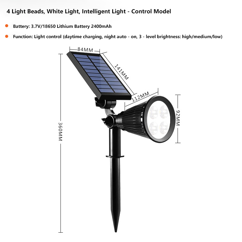 4LED Spotlight - White Light