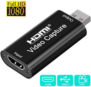 Dtech工厂价格USB 2.0迷你1080P支持输入4K AV视频Hdmi视频采集卡 - Product Image 3
