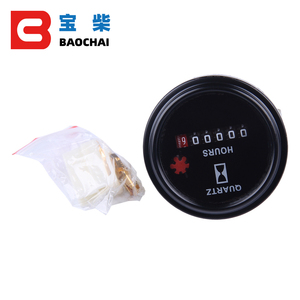 52mm genset Quarts giờ mét bộ phận động cơ diesel kỹ thuật số Đồng hồ đo DC 9-30V - Product Image 1