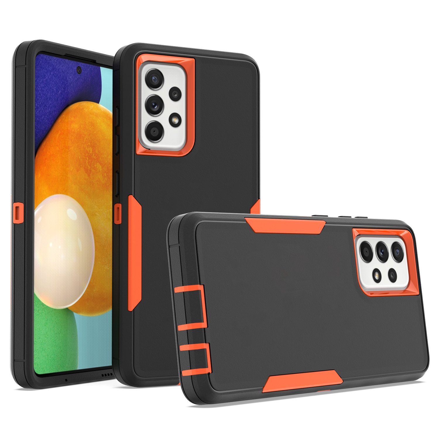 Noir + Orange