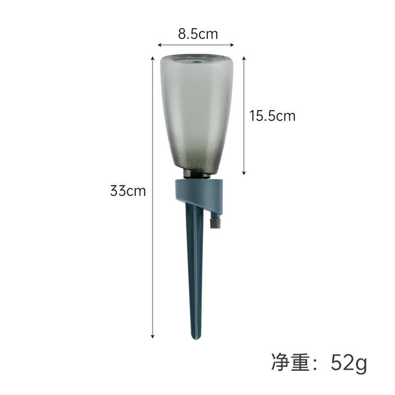 Bouteille compte-gouttes bleue